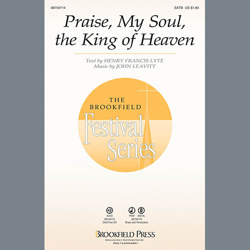 cover: Praise My Soul, The King Of Heaven, John Leavitt, Chor