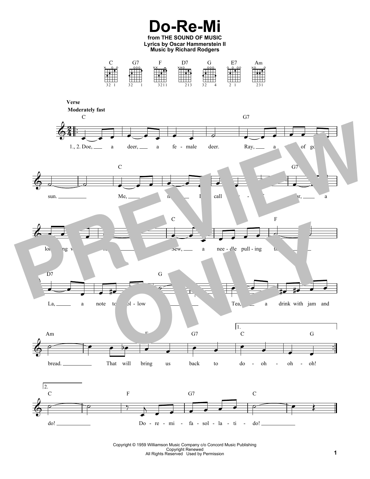 Product picture to: Do-Re-Mi (from The Sound Of Music)