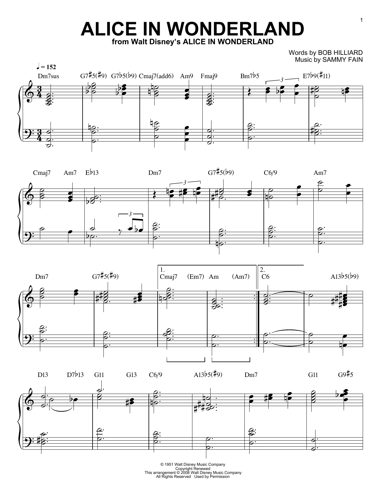 Product gallery: Page 1 of 1 Alice In Wonderland, Bill Evans