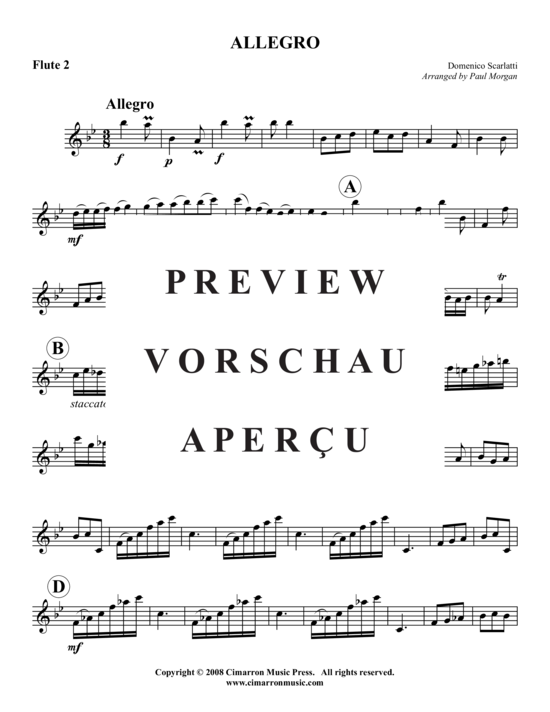 Product gallery: Page 8 of 9 Allegro , , (2x flute)