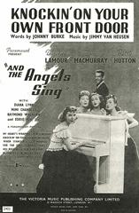 cover: Knockin' On Your Own Front Door, James Van Heusen, Gesang, Klavier