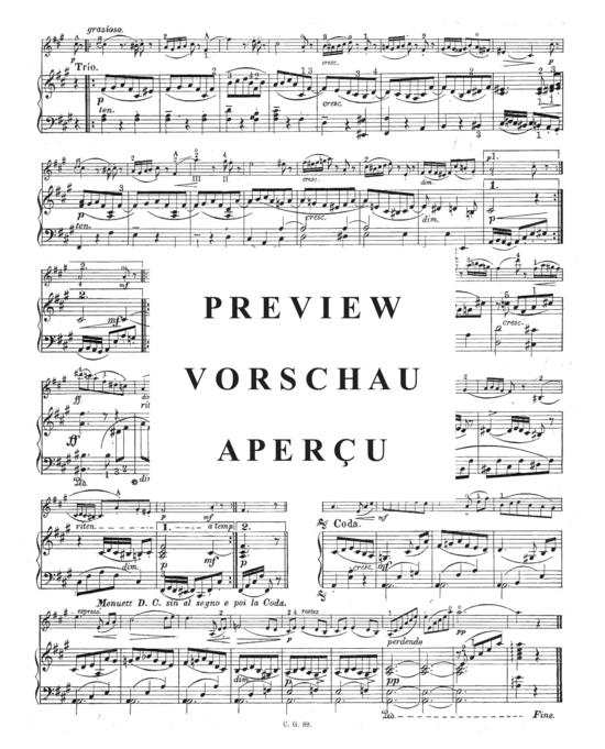 Product gallery: Page 3 of 3 Kanonischer Menuett , , (violin + piano)