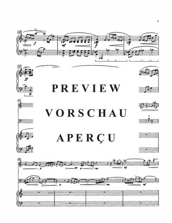 Product gallery: Page 8 of 21 Canticles , , (clarinet, cello and piano)