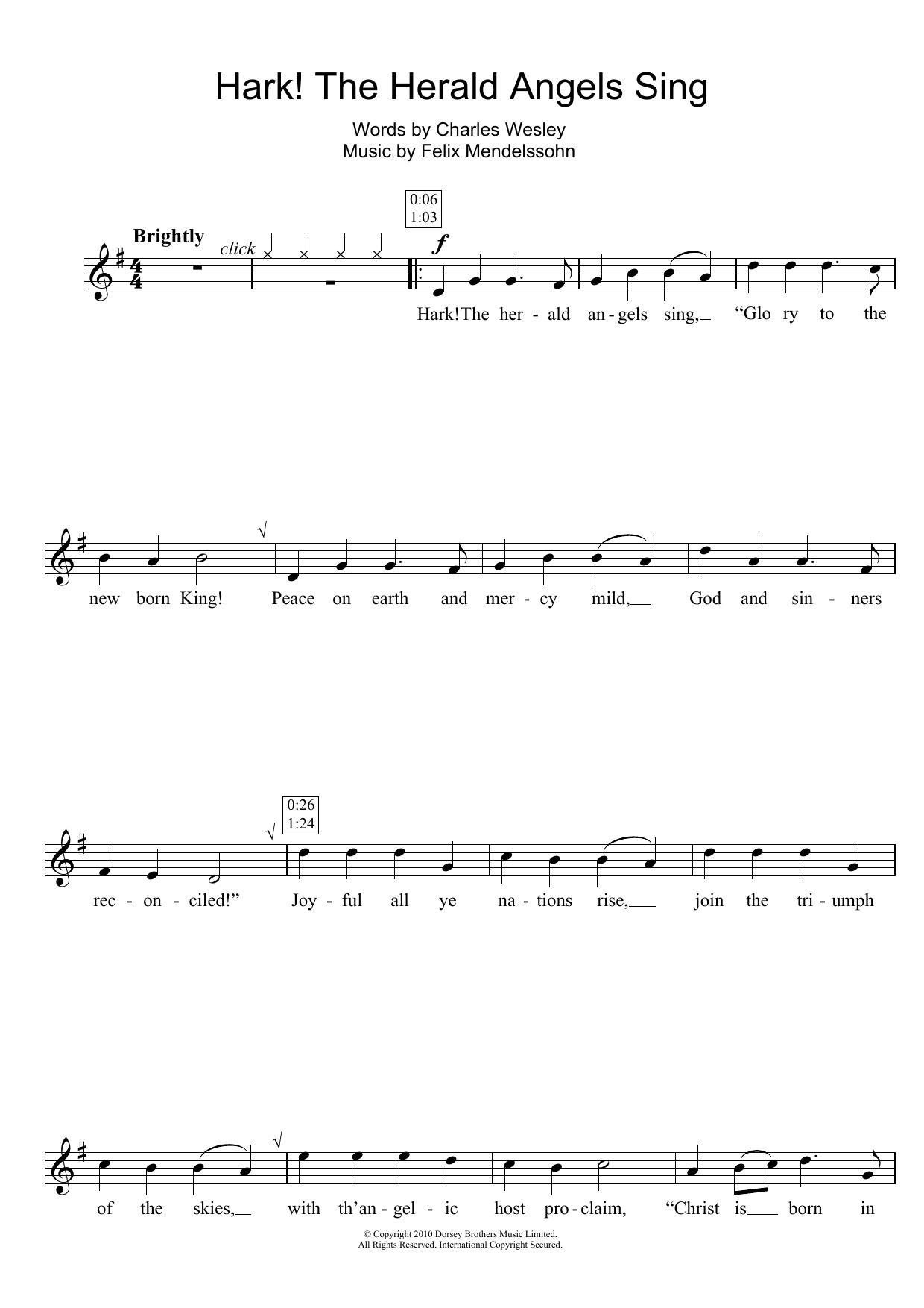 Product gallery: Page 1 of 1 Hark! The Herald Angels Sing, Traditional Carol