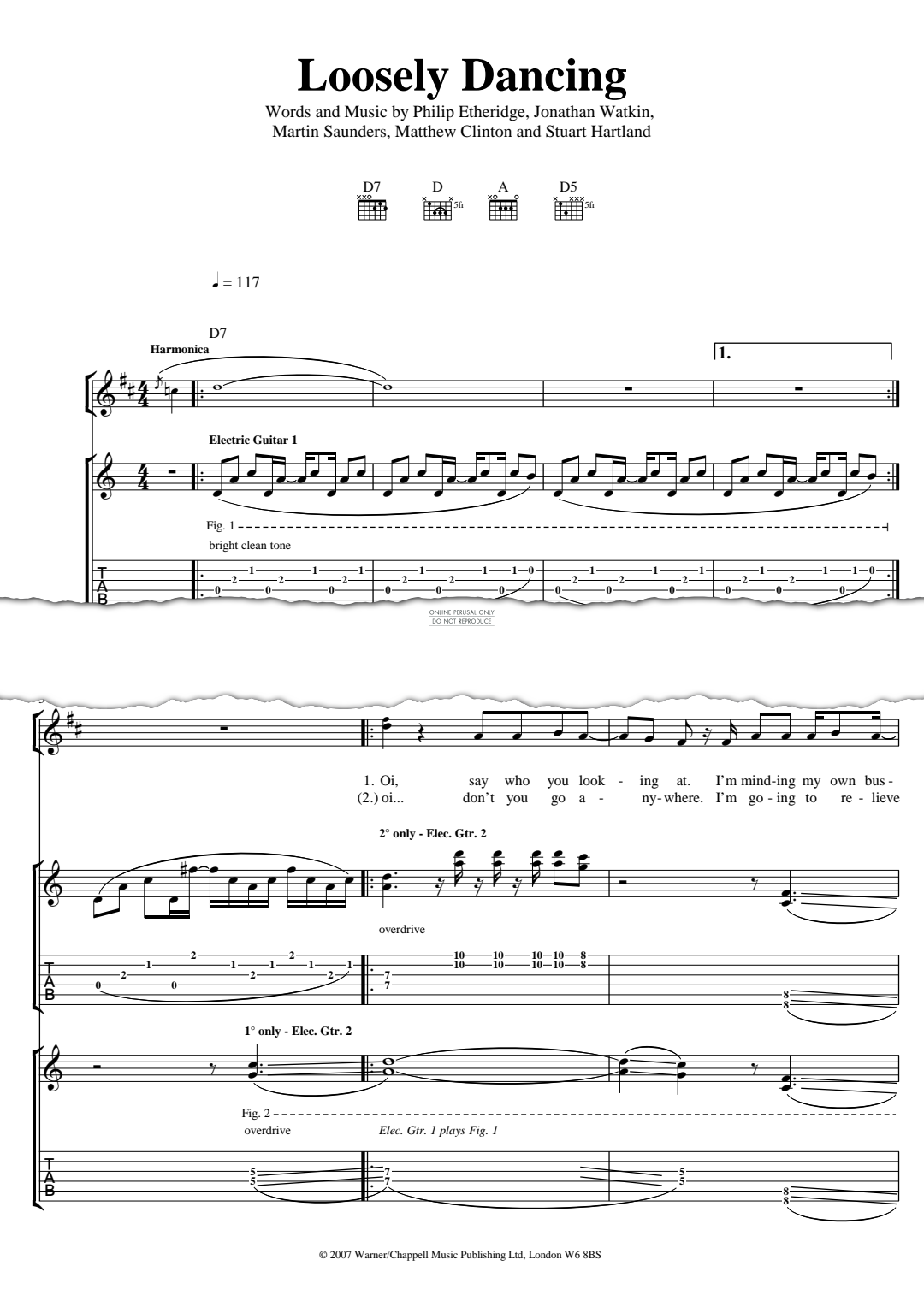 Produktgalerie: Seite 1 von 1 Loosely Dancing, The Twang, Gesang, Gitarre