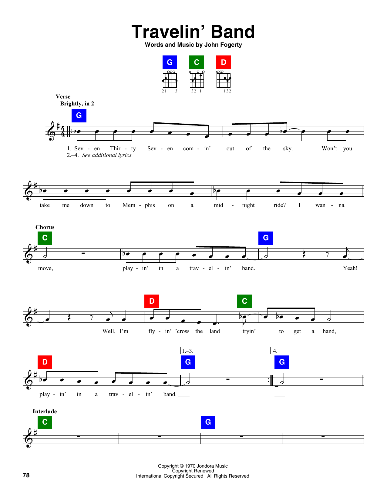 Produktbild zu: Travelin' Band