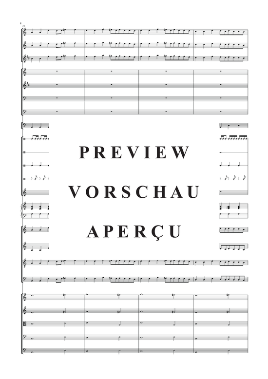 Produktgalerie: Seite 11 von 21 König der letzten Tage - Gloria: Partitur, , Orchester + Chor