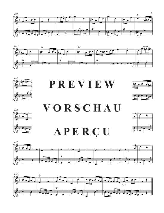 Produktgalerie: Seite 6 von 19 6 Canonic Duets , , (2x Trompete/Tenorhorn in B)