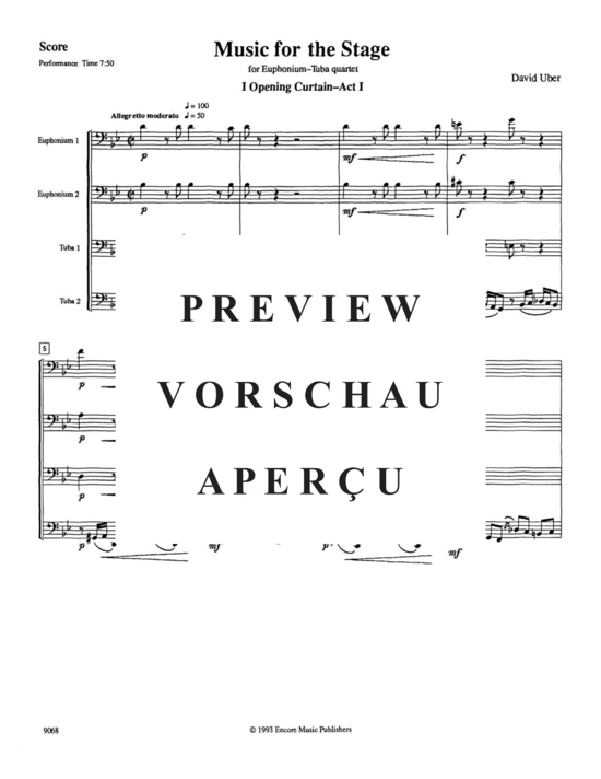 Product gallery: Page 5 of 21 Music for Stage , , (Tuba Quartett EETT)