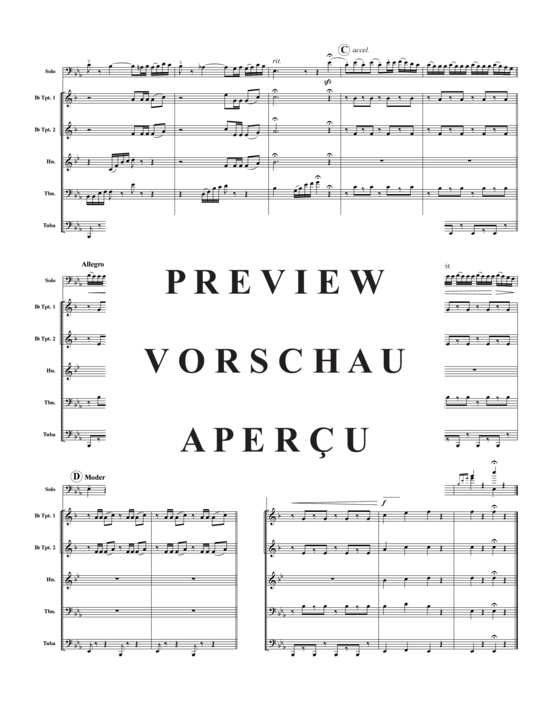 Product gallery: Page 3 of 10 Neapolitan Dance , , (baritone/pos + brass quintet)