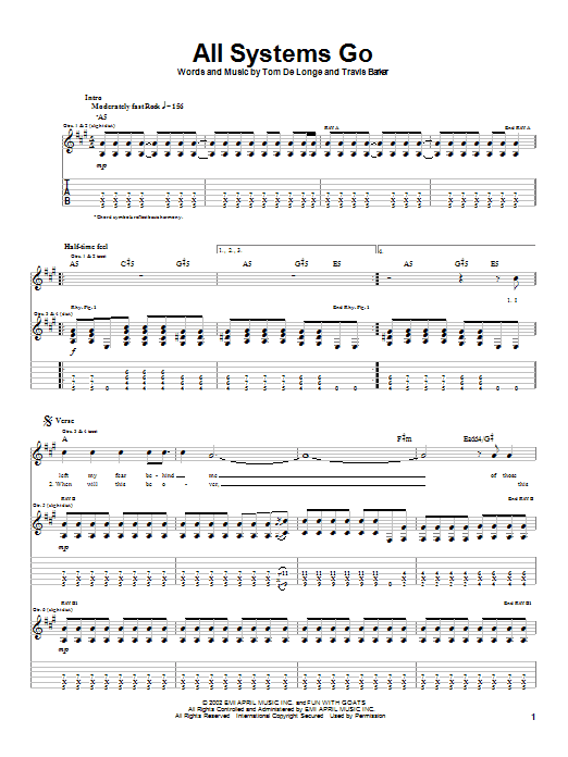 Produktgalerie: Seite 1 von 1 All Systems Go, Box Car Racer, Gitarre