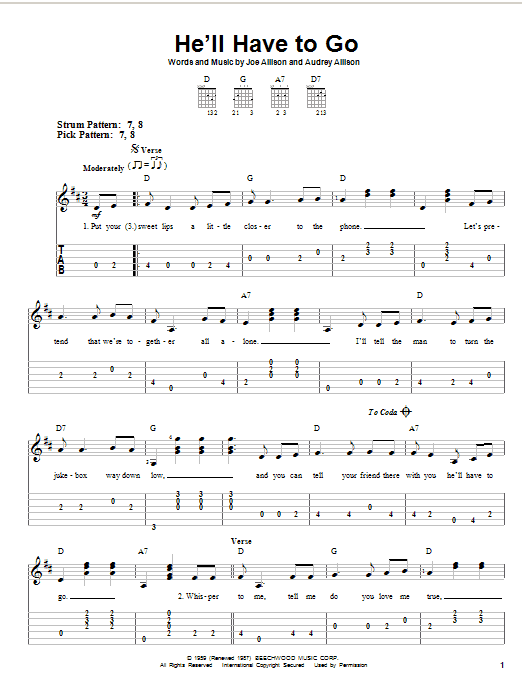Produktbild zu: He'll Have To Go