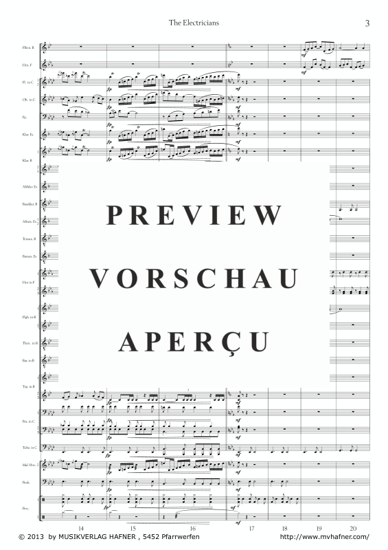 Product gallery: Page 8 of 11 The Electricians, , (large wind orchestra)