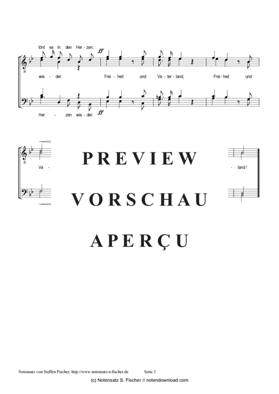 Product gallery: Page 3 of 3 Freiheit und Vaterland  , , (male choir)