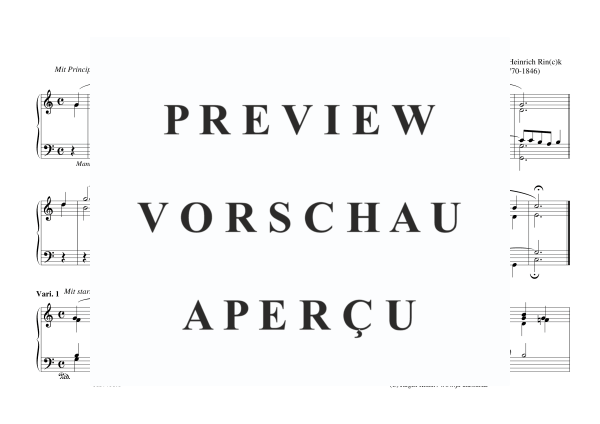 Produktgalerie: Seite 2 von 11 Andante mit 8 Variationen Op.70, , Orgel Solo