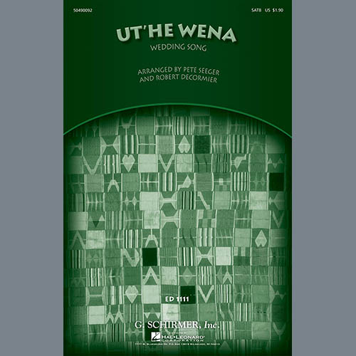 cover: Ut'he Wena, Robert DeCormier