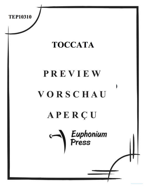 Produktgalerie: Seite 2 von 21 Toccata , , (Tuba Ensemble EEETTT)