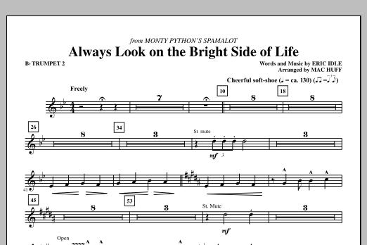 Produktbild zu: Always Look On The Bright Side Of Life - Bb Trumpet 2