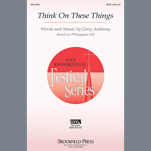 Product picture to: Think On These Things