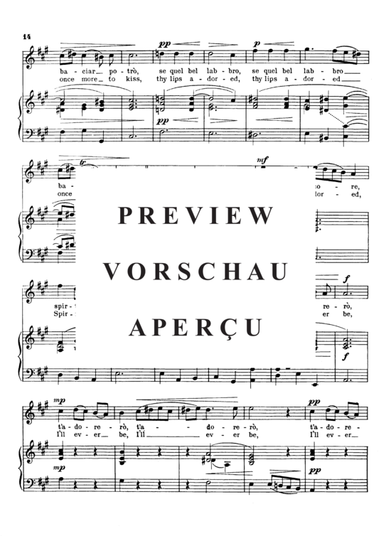 Product gallery: Page 5 of 6 Alma del core, Parisotti, Alessandro, High Voice and Piano