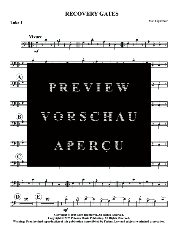 gallery: Recovery Gates, , (Tuba Quartett)