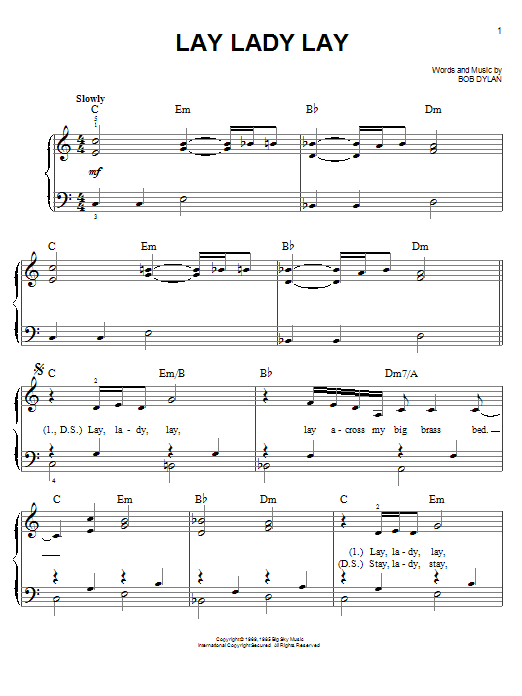 Produktbild zu: Lay Lady Lay