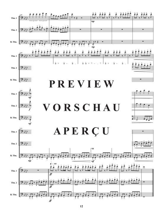 Product gallery: Page 13 of 21 A Hero's Legend , , (2x trombone, bass trombone)