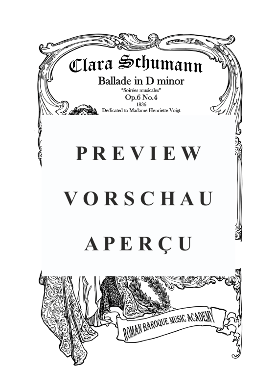 Produktgalerie: Seite 2 von 9 Ballade in D-Moll Op. 6 No. 4, , Klavier Solo