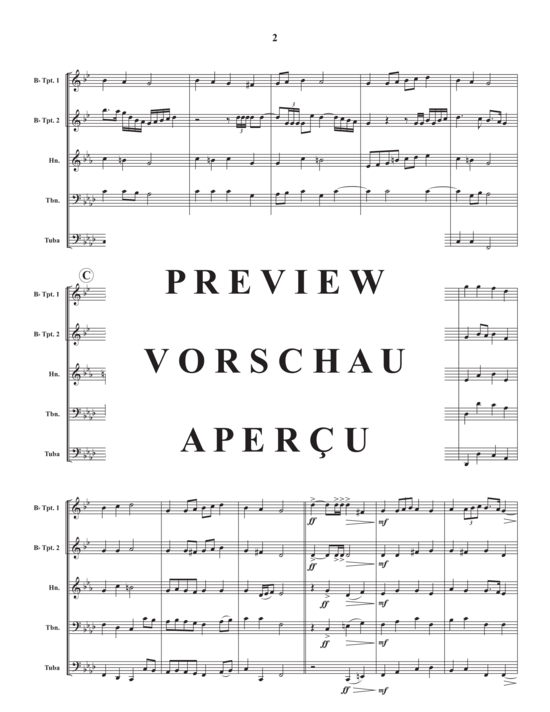 Produktgalerie: Seite 4 von 11 Aberystwyth , , (Blechbläser Quintett)