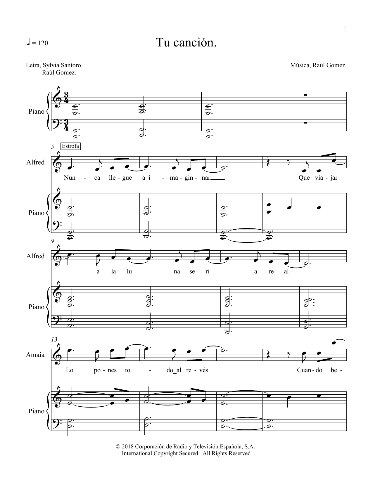 Produktbild zu: Tu Canción