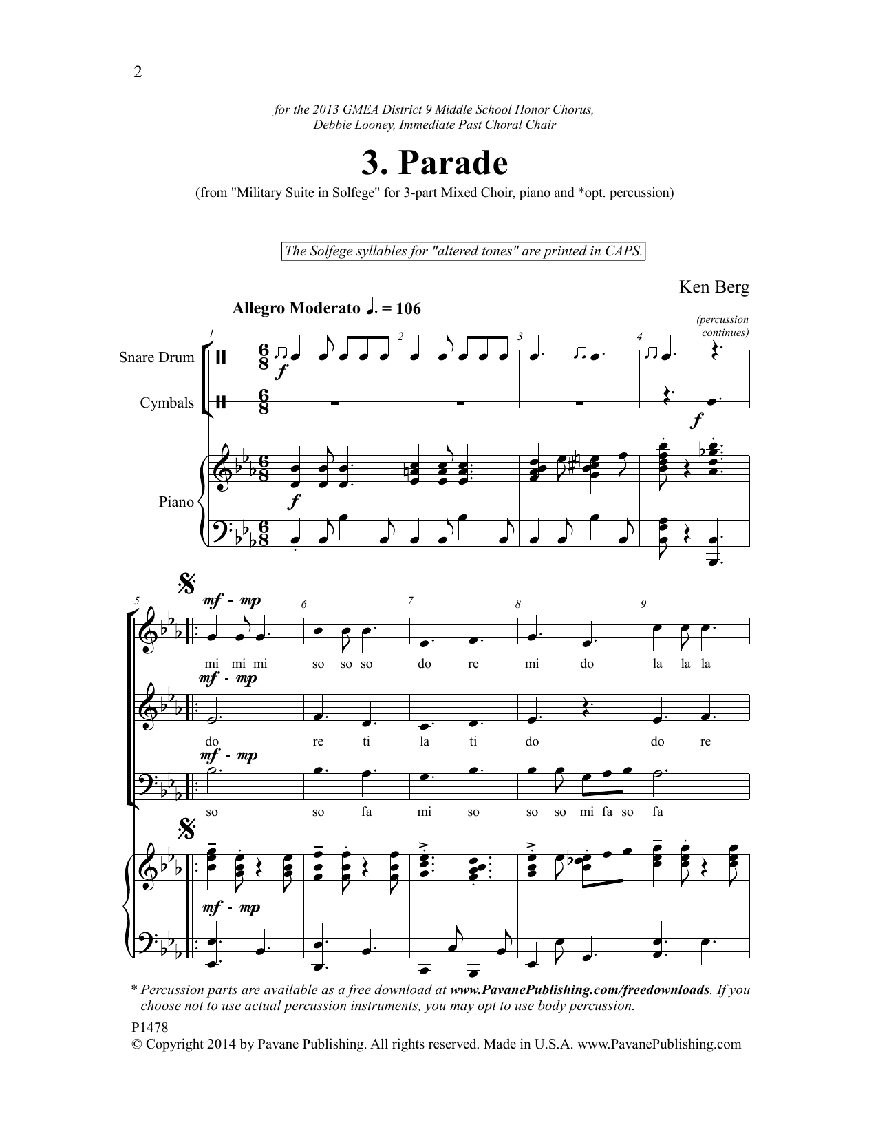 Product picture to: Parade