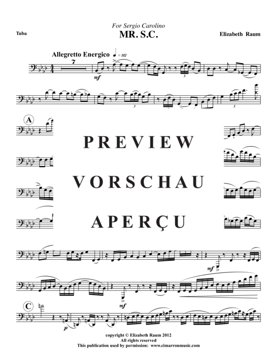 Product gallery: Page 15 of 18 Mr. S.C , , (tuba + piano).