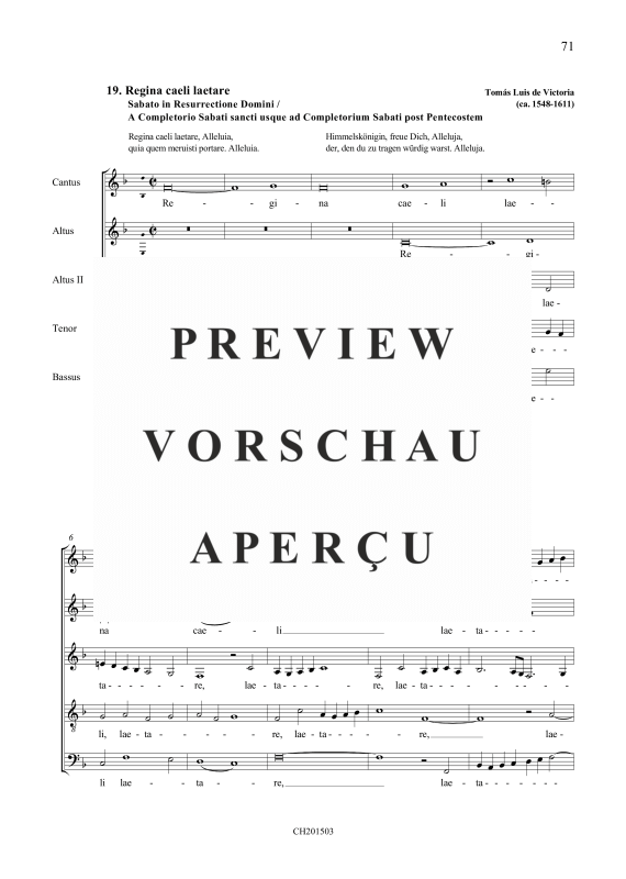 Product gallery: Page 2 of 7 Regina caeli laetare / Resurrexit sicut dixit, , Mixed choir 5 voices