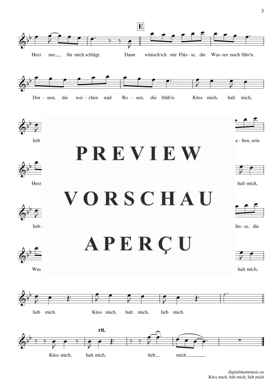 Product gallery: Page 4 of 4 Küss Mich, Halt Mich, Lieb Mich, Egli, Beatrice, (transverse flute)