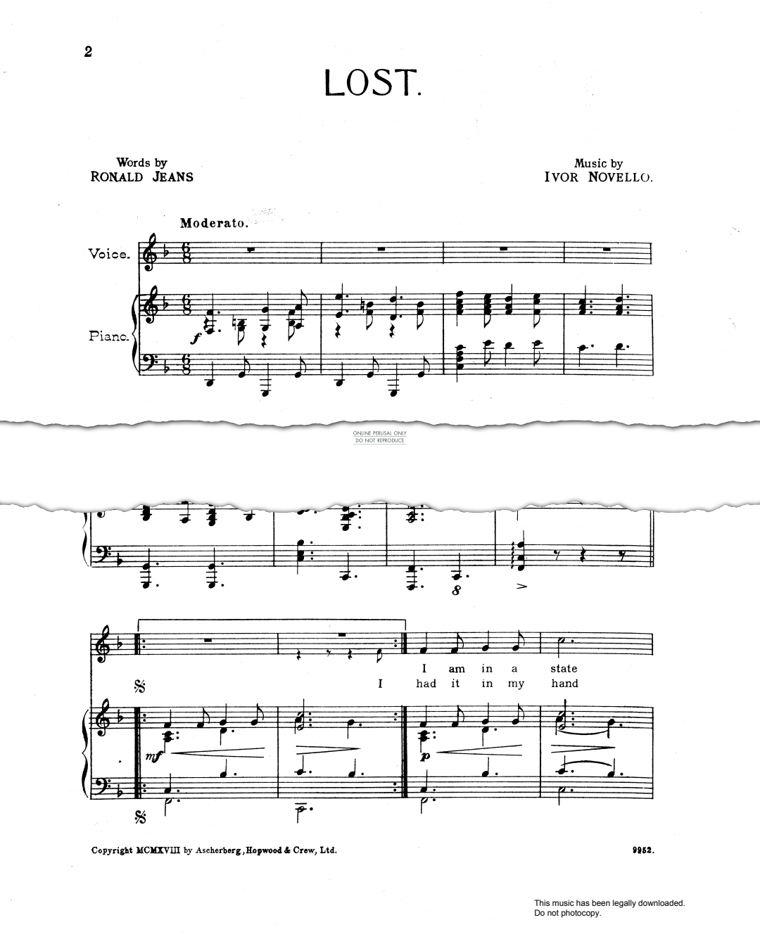 Produktbild zu: Lost (from 'Tabs')
