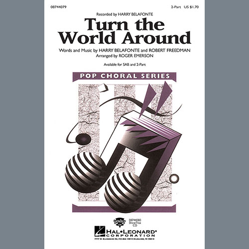cover: Turn The World Around (arr. Roger Emerson), Harry Belafonte