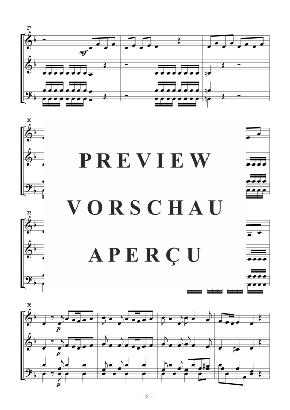 Produktgalerie: Seite 4 von 9 Frühling aus „Die vier Jahreszeiten” op. 8, Nr. 1, , Posaunenchor