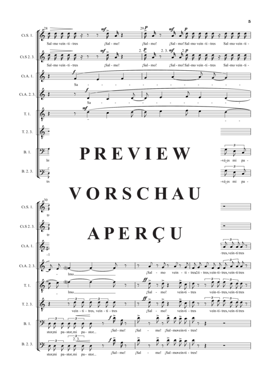 Produktgalerie: Seite 7 von 11 Salmo XXIII , , (Gemischter Chor 9-stimmig)