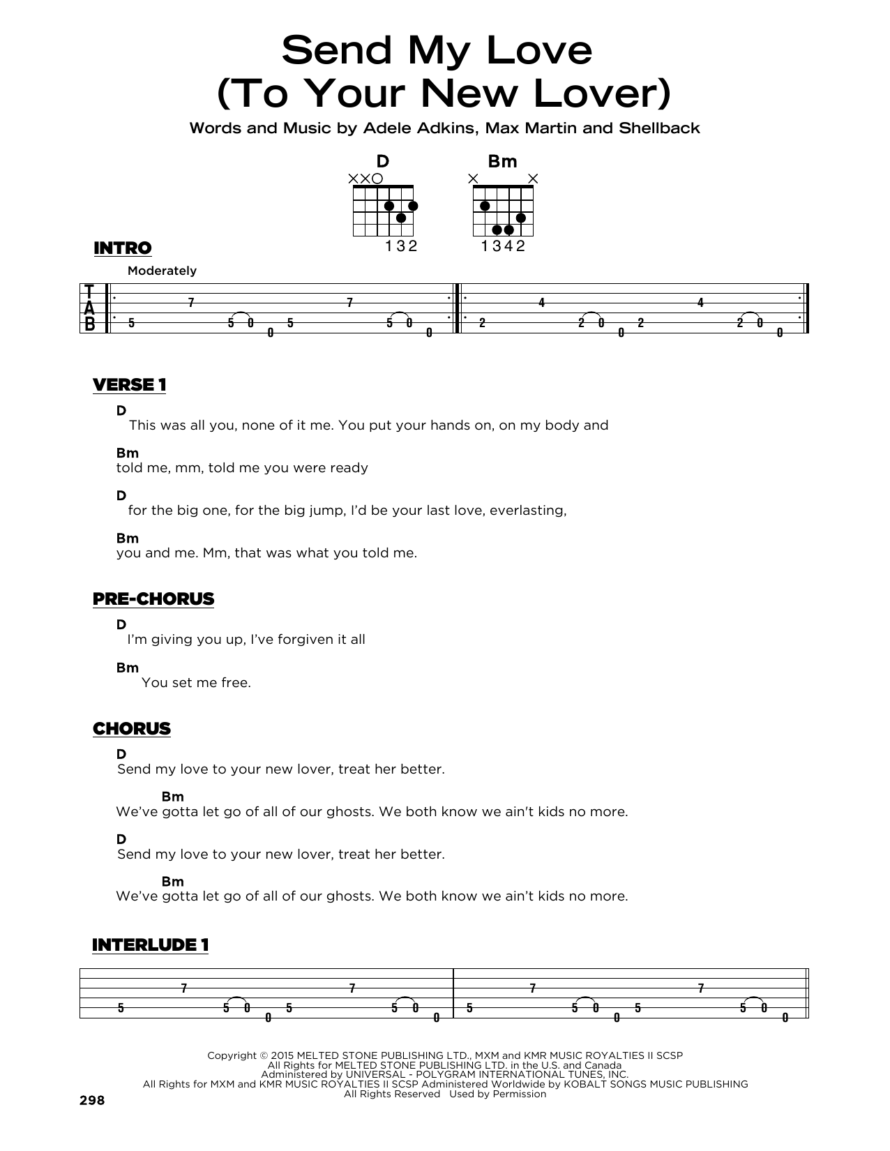 Produktbild zu: Send My Love (To Your New Lover)