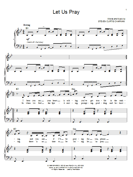 Produktbild zu: Let Us Pray