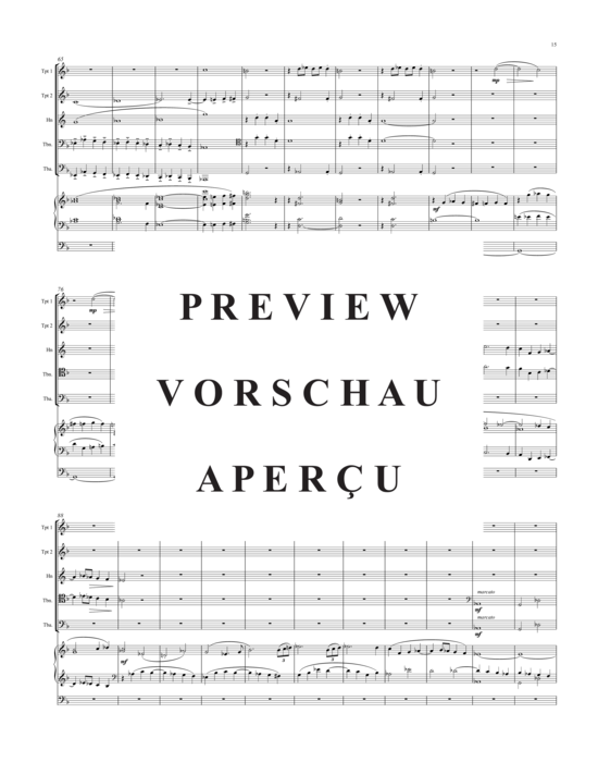 Produktgalerie: Seite 16 von 21 Concerto Nr. 1 , , (Blechbläserquintett + Orgel)