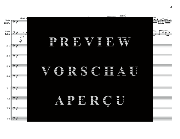 Produktgalerie: Seite 7 von 11 Cousins, , (Brass Ensemble Euphonium, Tuba und EETT)