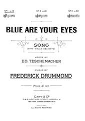 Produktbild zu: Blue Are Your Eyes