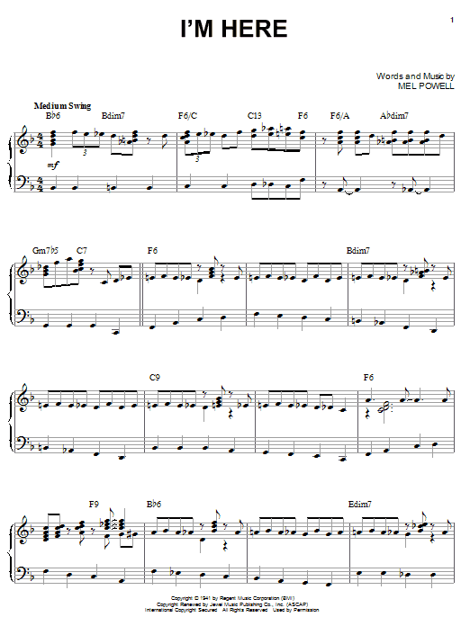 Product gallery: Page 1 of 1 I'm Here, Benny Goodman