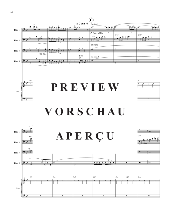 Product gallery: Page 13 of 21 12 Ex-Tra Spicy , , (trombone quartet + piano)