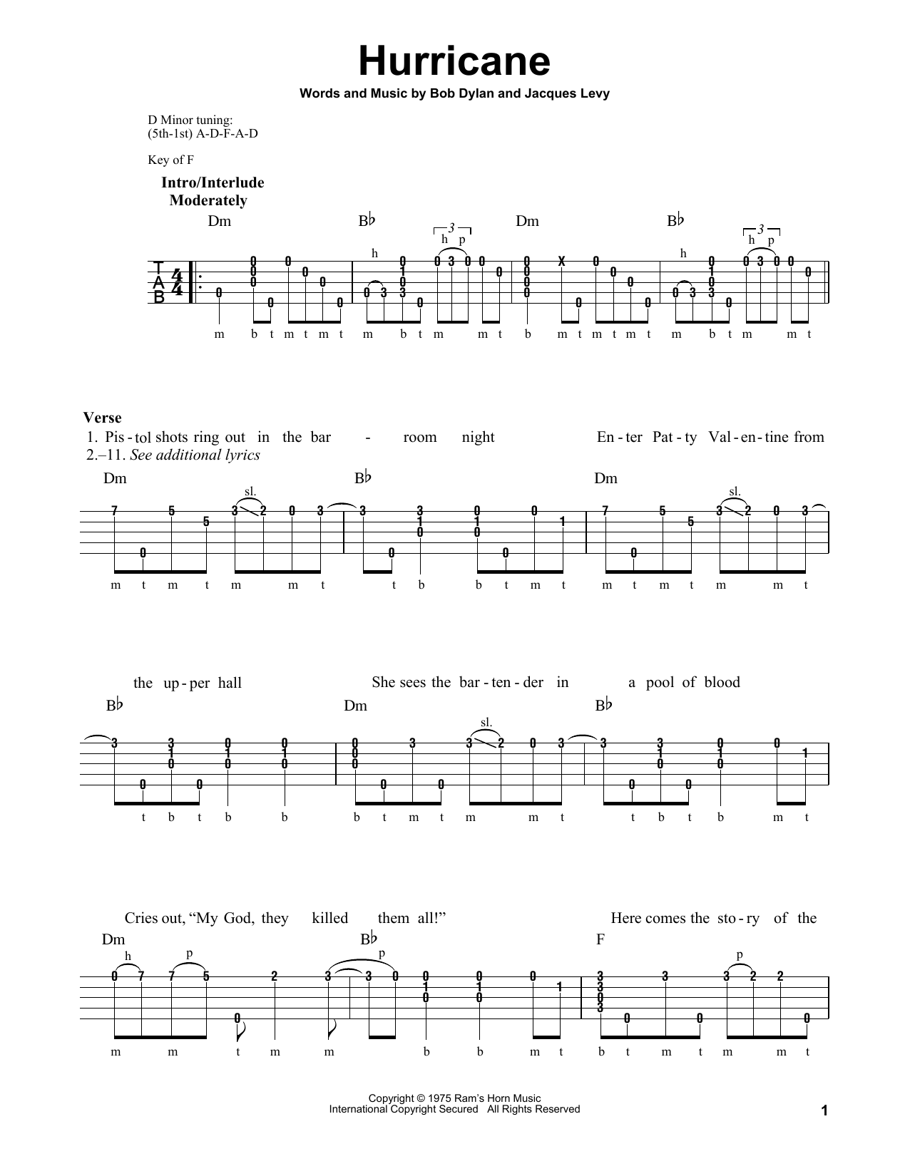 Produktgalerie: Seite 1 von 1 Hurricane, Bob Dylan, Banjo