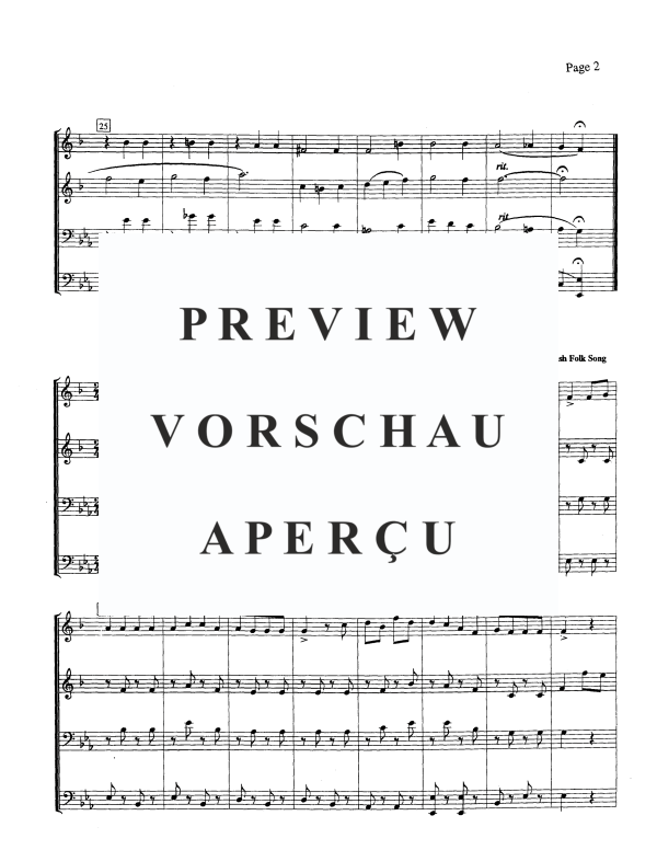 Produktgalerie: Seite 4 von 11 Songs From Old Erin - Irish Folk Songs, , Blechbläser Quartett