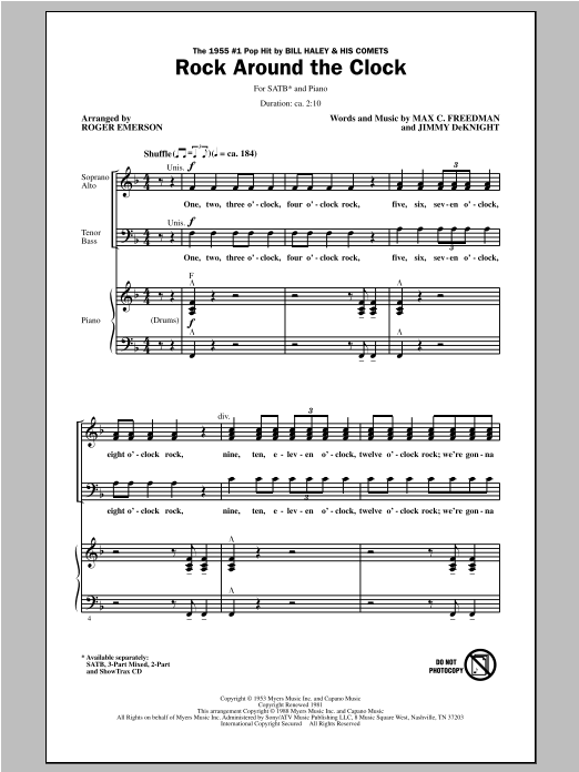 Produktbild zu: Rock Around The Clock