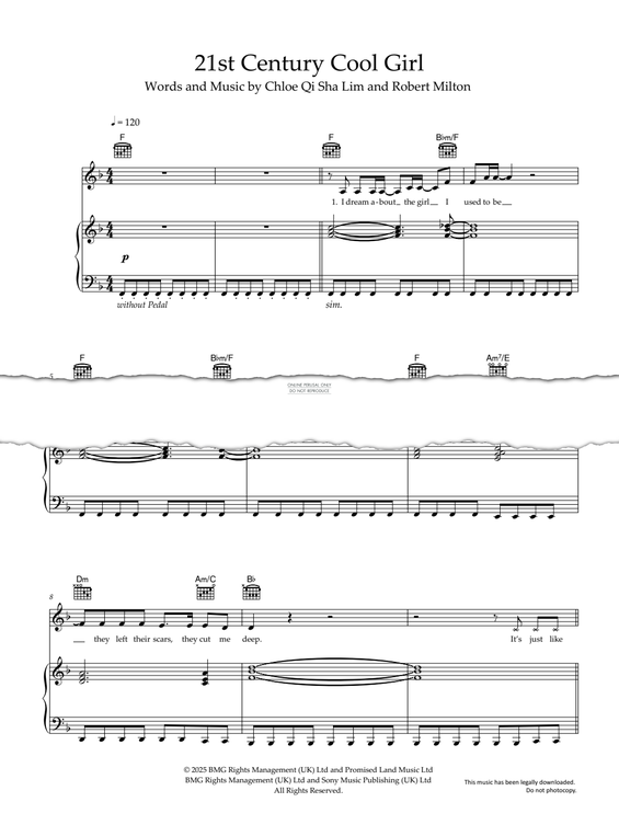 Produktgalerie: Seite 1 von 1 21st Century Cool Girl, Chloe Qisha, Gesang, Gitarre, Klavier