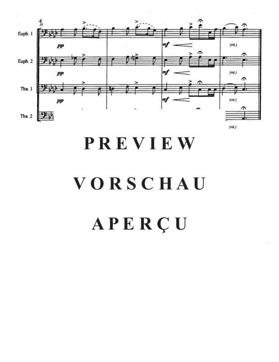 Product gallery: Page 12 of 21 Eleven Songs for Mens Chorus , , (Tuba Quartett EETT)